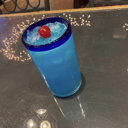 Blue drink