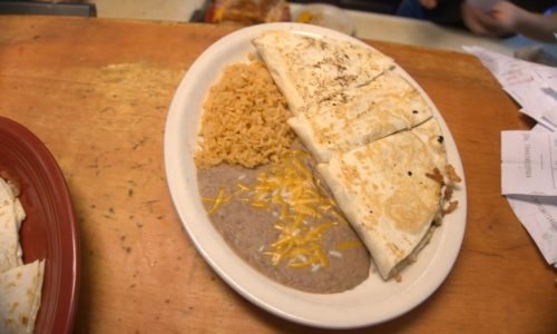 Dinner Quesadilla